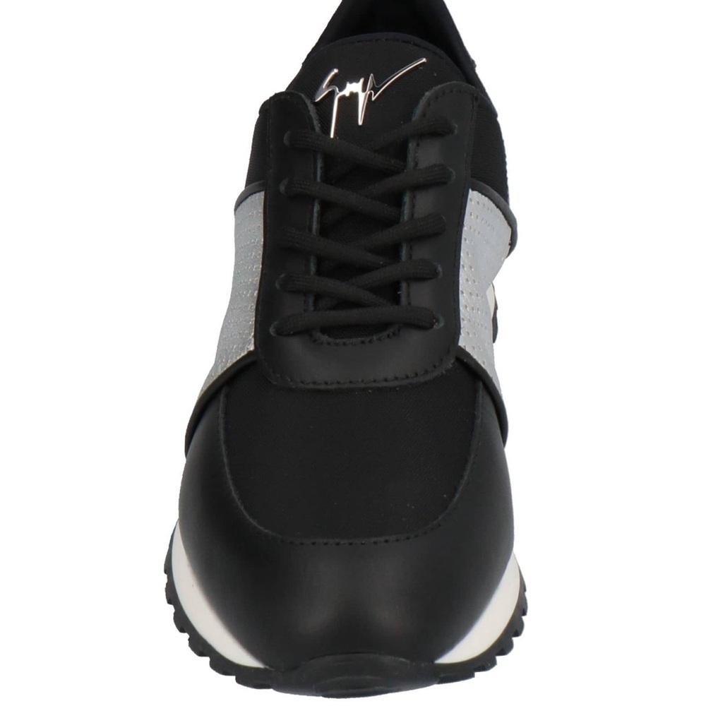 Giuseppe Zanotti Black and Gray Sneakers